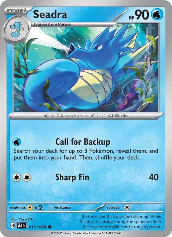 Seadra Shrouded Fable 011/64