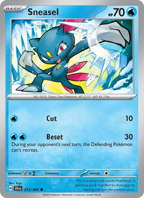 Sneasel Shrouded Fable 013/64