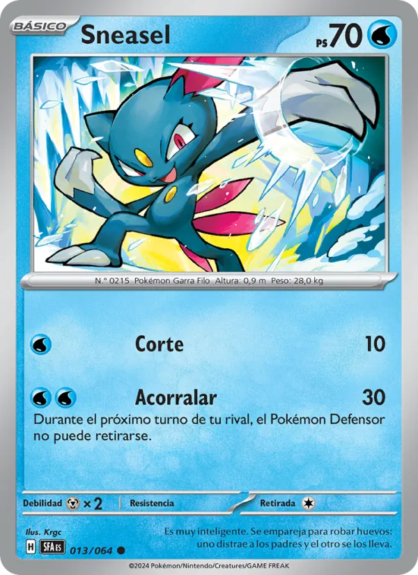 Sneasel Fabula Sombría 013/64