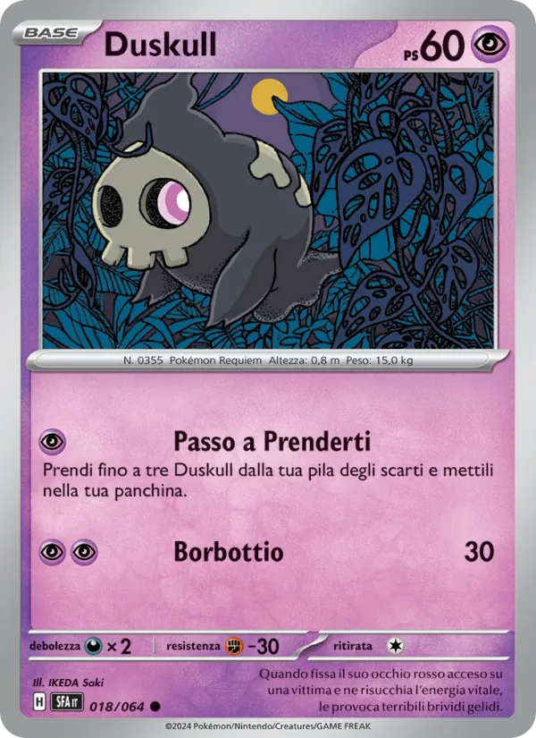 Duskull Segreto Fiabesco 018/64