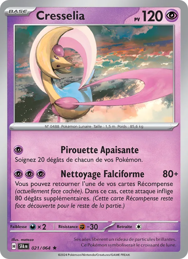 Cresselia Fable Nébuleuse 021/64