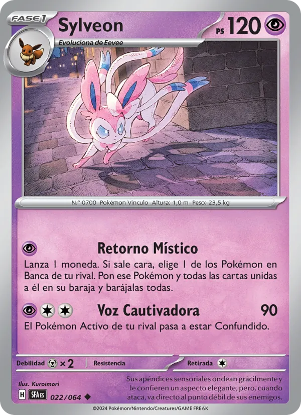Sylveon Fabula Sombría 022/64