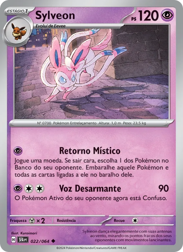 Sylveon Fábulas Nebulosas 022/64