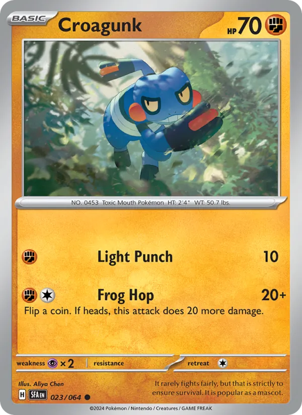 Croagunk Shrouded Fable 023/64