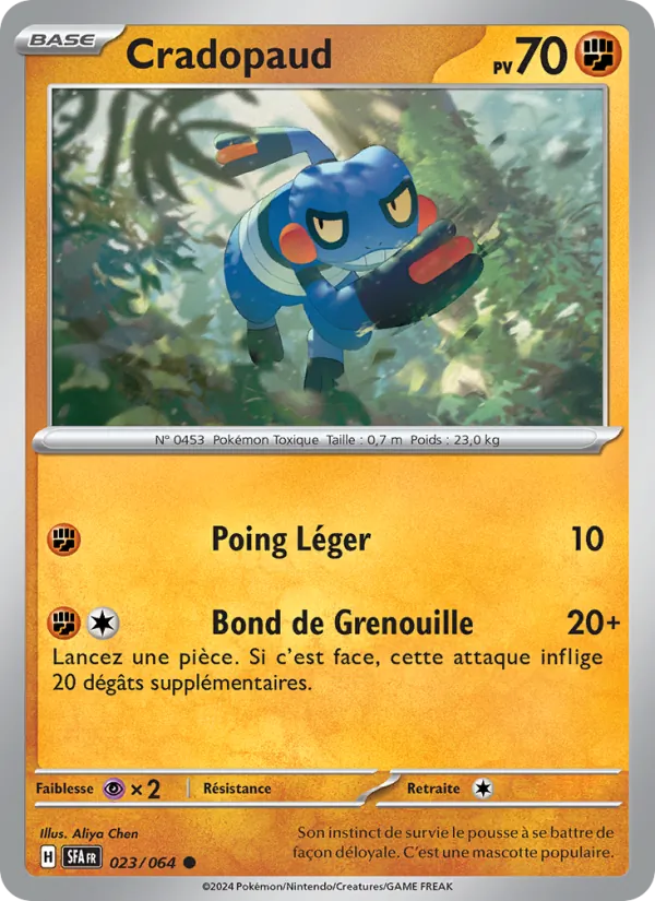 Cradopaud Fable Nébuleuse 023/64