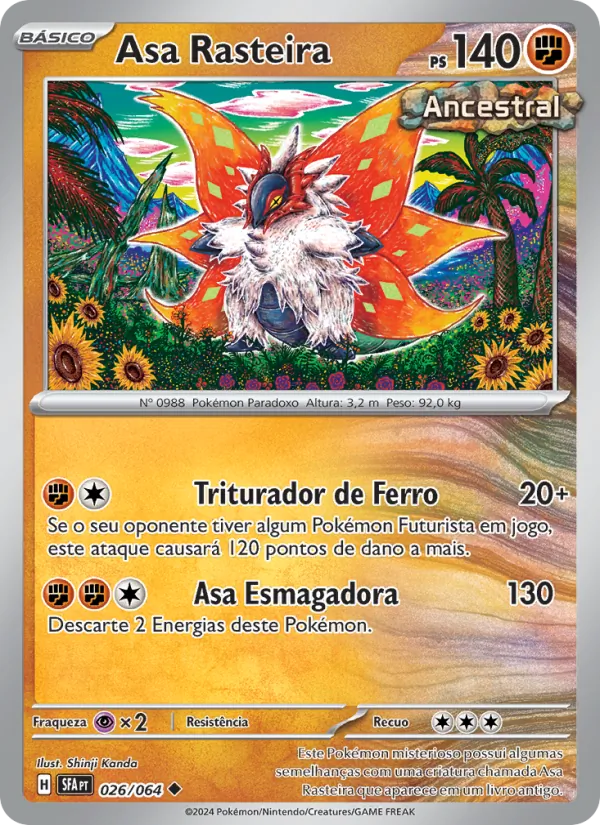 Asa Rasteira Fábulas Nebulosas 026/64