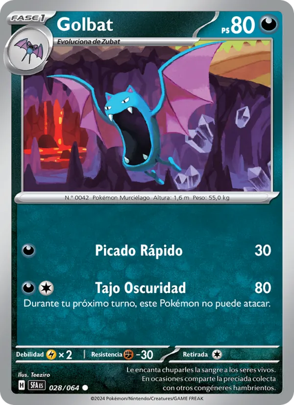 Golbat Fabula Sombría 028/64