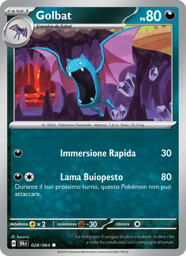 Golbat Segreto Fiabesco 028/64