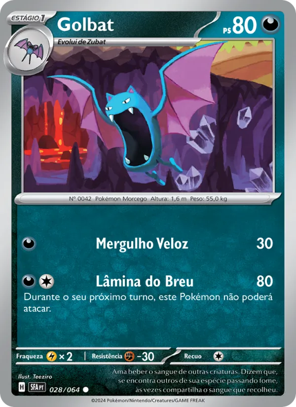 Golbat Fábulas Nebulosas 028/64