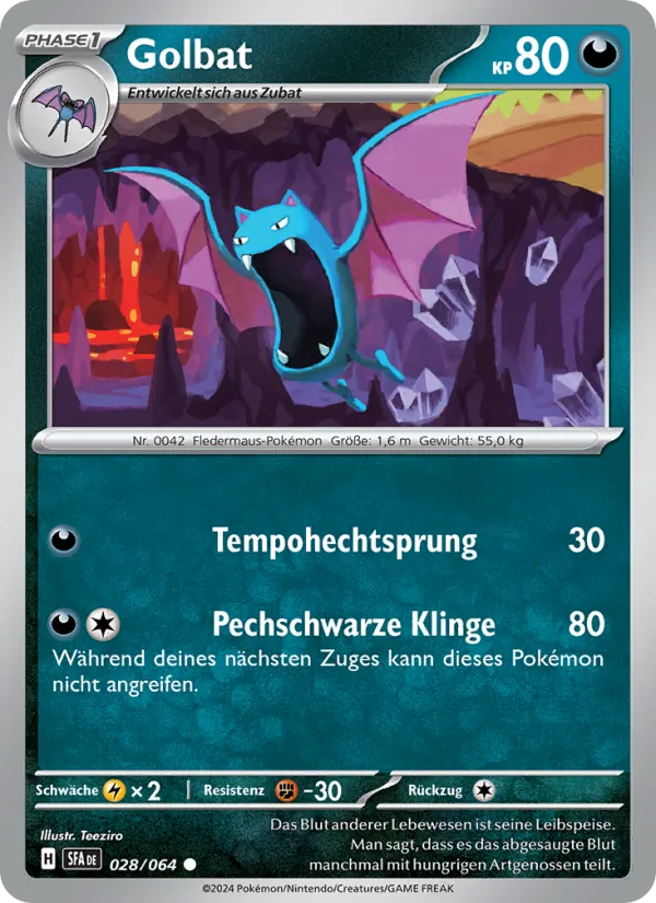 Golbat Nebel der Sagen 028/64
