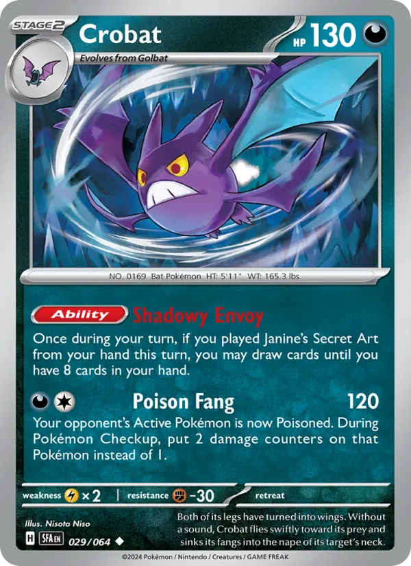 Crobat Shrouded Fable 029/64