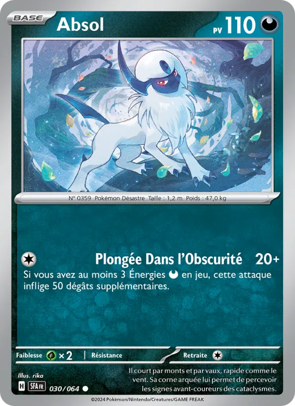 Absol Fable Nébuleuse 030/64