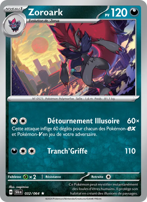 Zoroark Fable Nébuleuse 032/64
