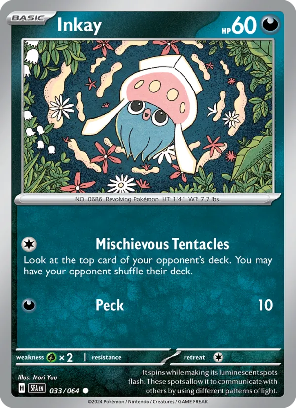 Inkay Shrouded Fable 033/64