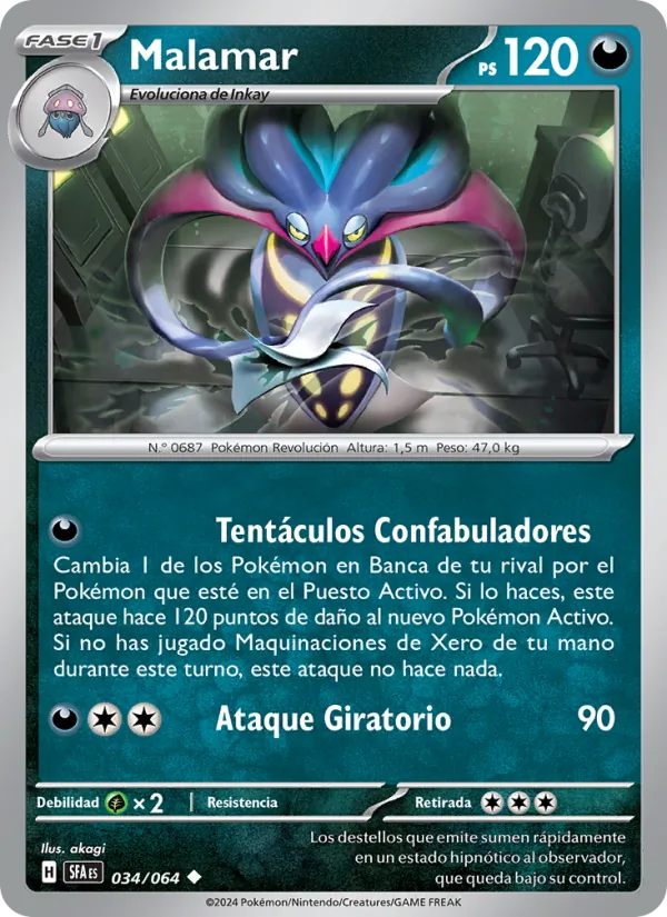 Malamar Fabula Sombría 034/64
