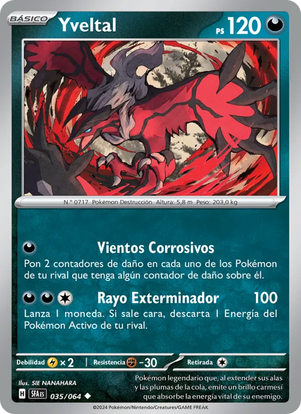 Yveltal Fabula Sombría 035/64