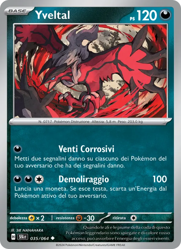 Yveltal Segreto Fiabesco 035/64