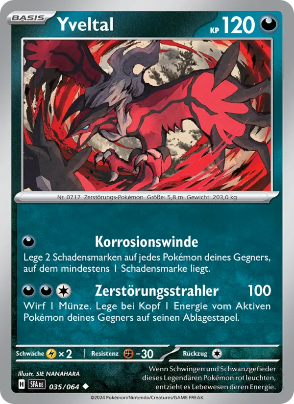 Yveltal Nebel der Sagen 035/64