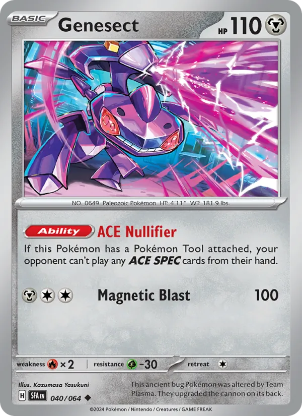 Genesect Shrouded Fable 040/64
