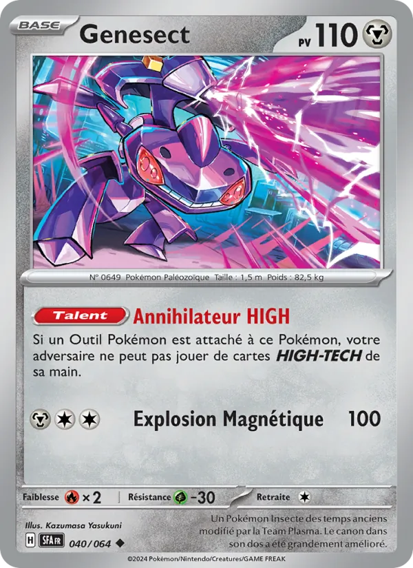 Genesect Fable Nébuleuse 040/64