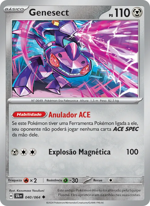 Genesect Fábulas Nebulosas 040/64