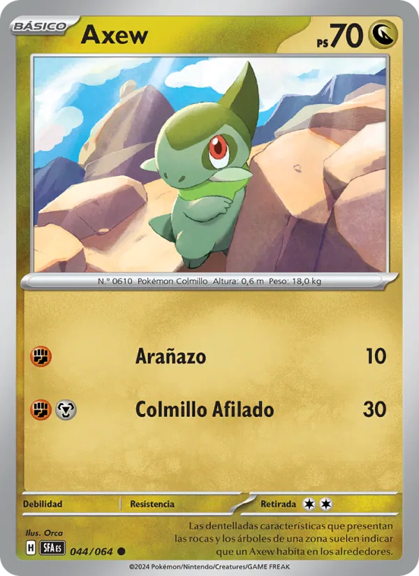 Axew Fabula Sombría 044/64
