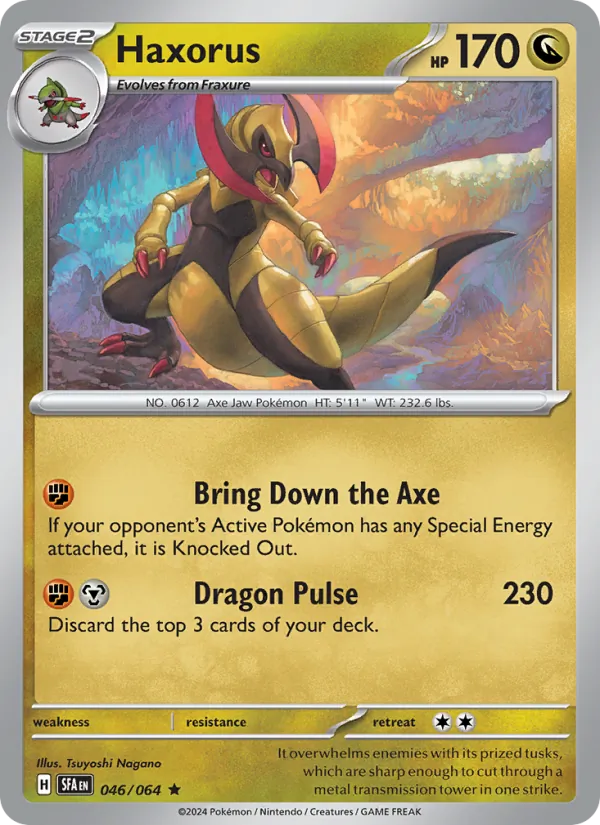 Haxorus Shrouded Fable 046/64