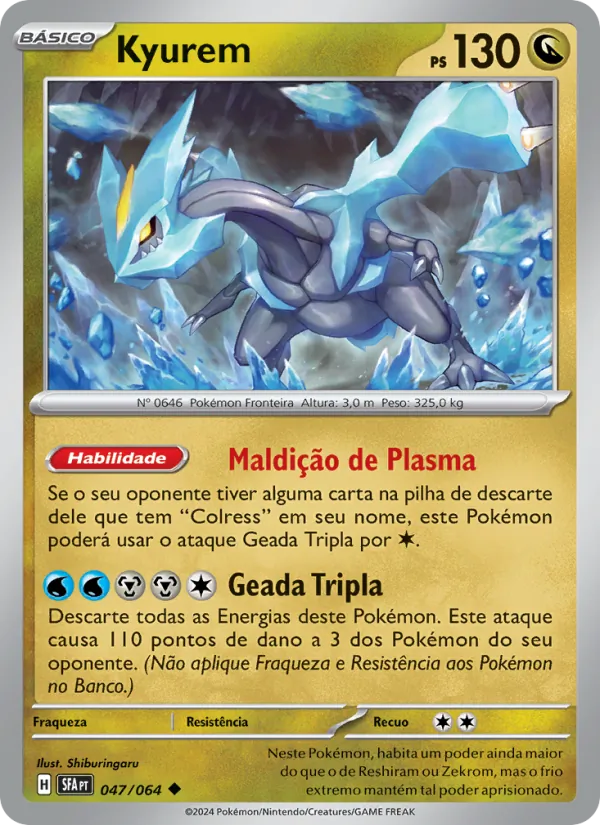 Kyurem Fábulas Nebulosas 047/64