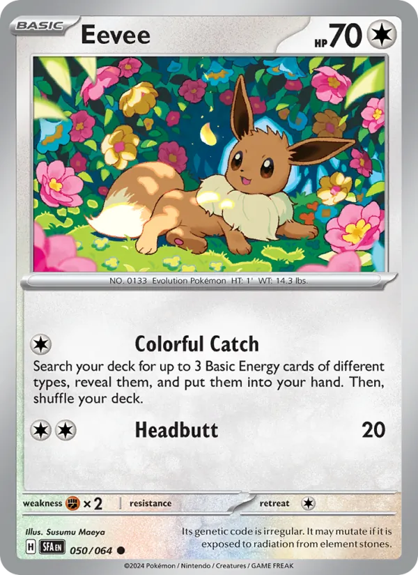 Eevee Shrouded Fable 050/64