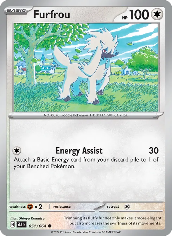 Furfrou Shrouded Fable 051/64