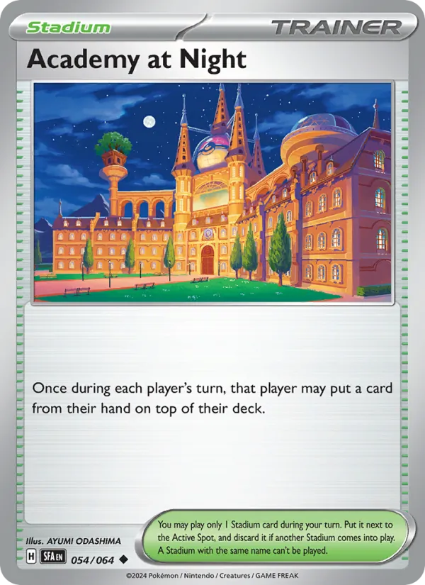 Academy at Night Shrouded Fable 054/64