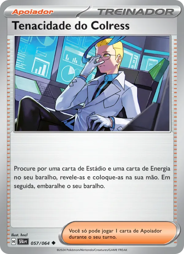 Tenacidade do Colress Fábulas Nebulosas 057/64