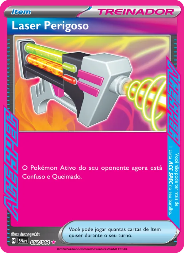 Laser Perigoso Fábulas Nebulosas 058/64