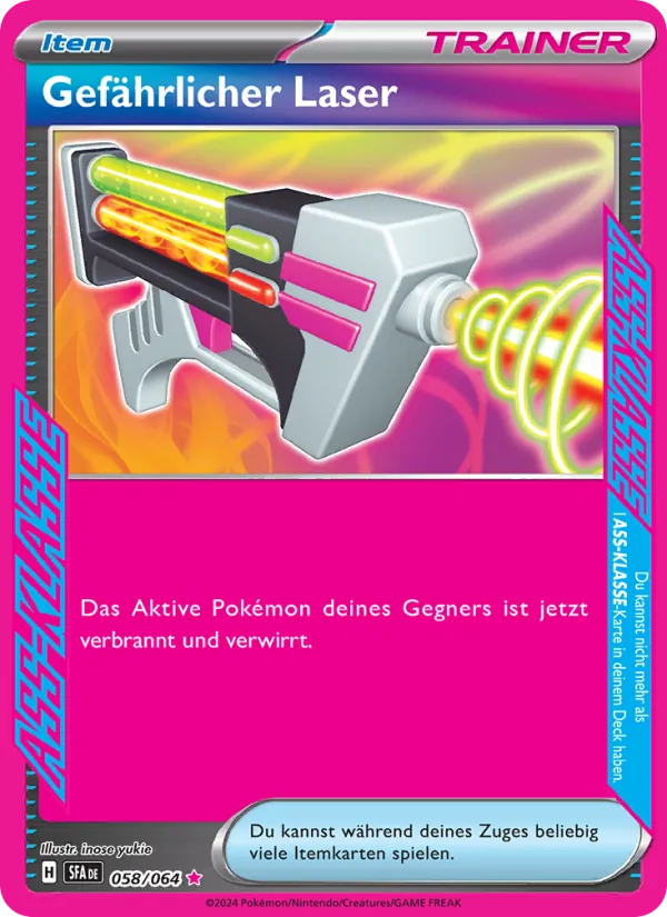 Gefährlicher Laser Nebel der Sagen 058/64