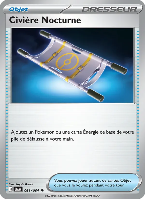 Civière Nocturne Fable Nébuleuse 061/64