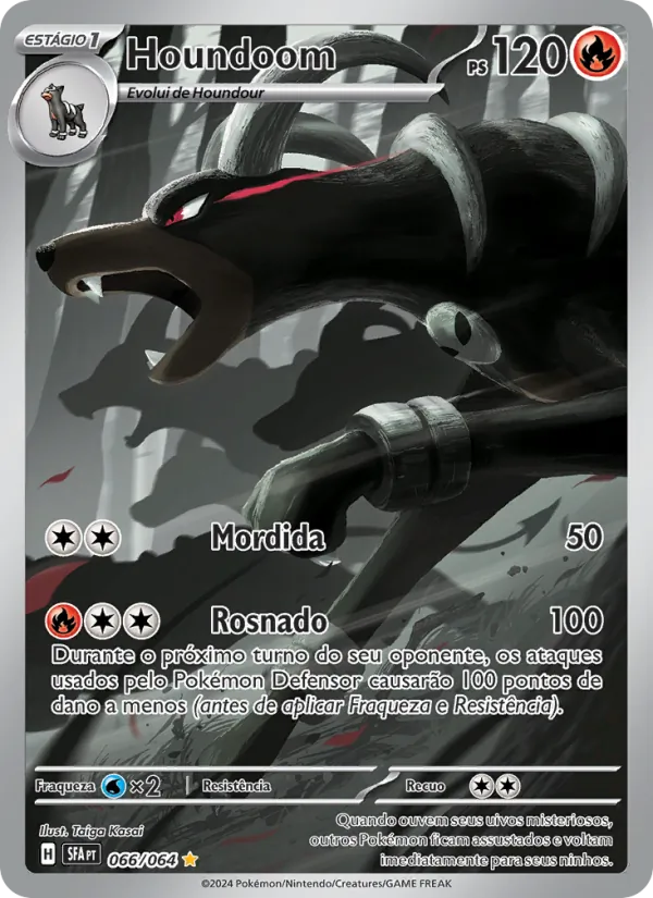 Houndoom Fábulas Nebulosas 066/64