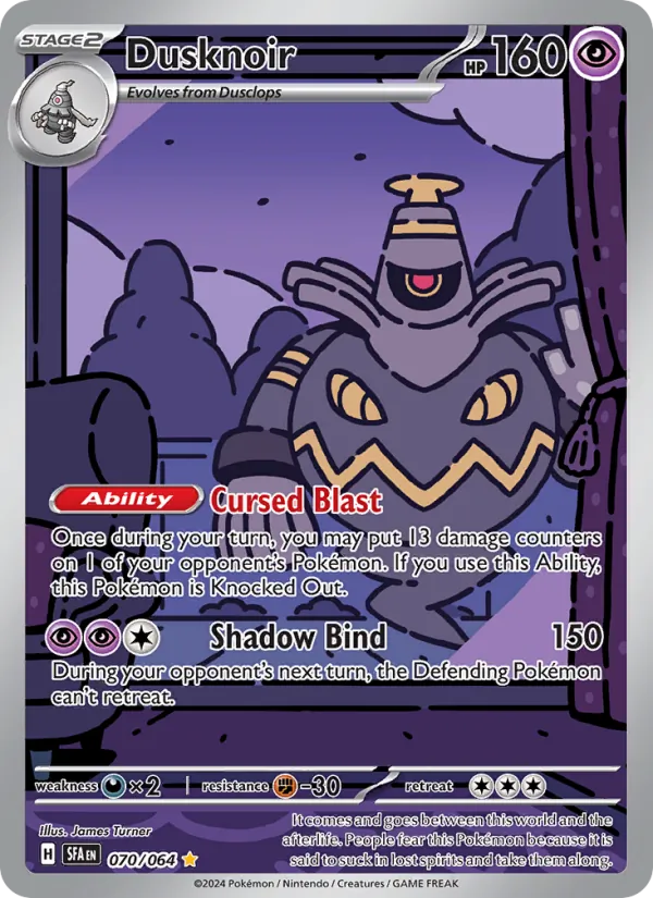 Dusknoir Shrouded Fable 070/64