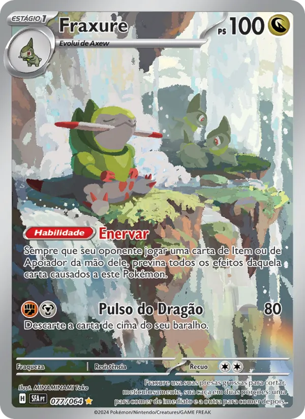 Fraxure Fábulas Nebulosas 077/64