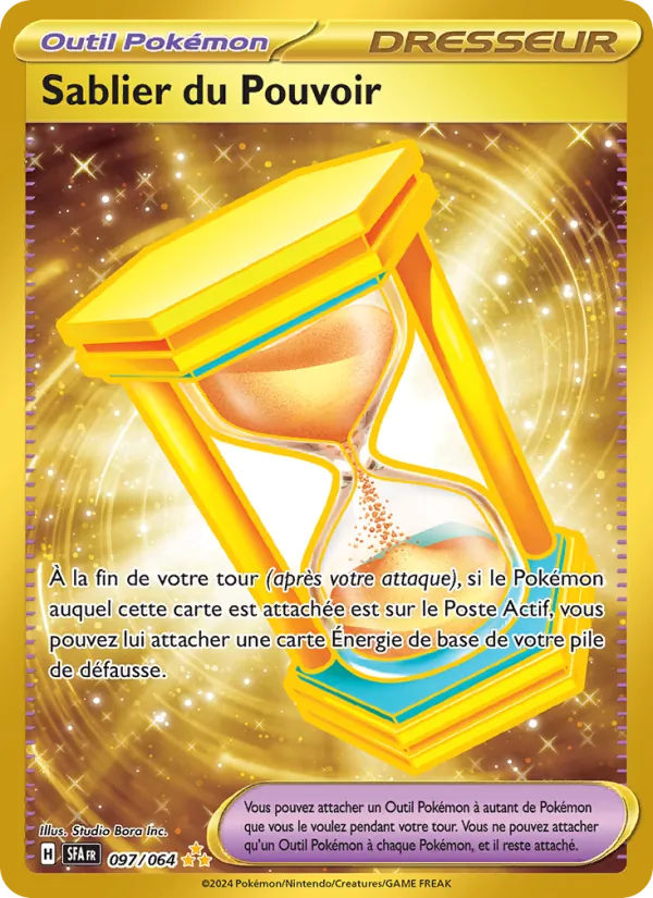 Sablier du Pouvoir Fable Nébuleuse 097/64