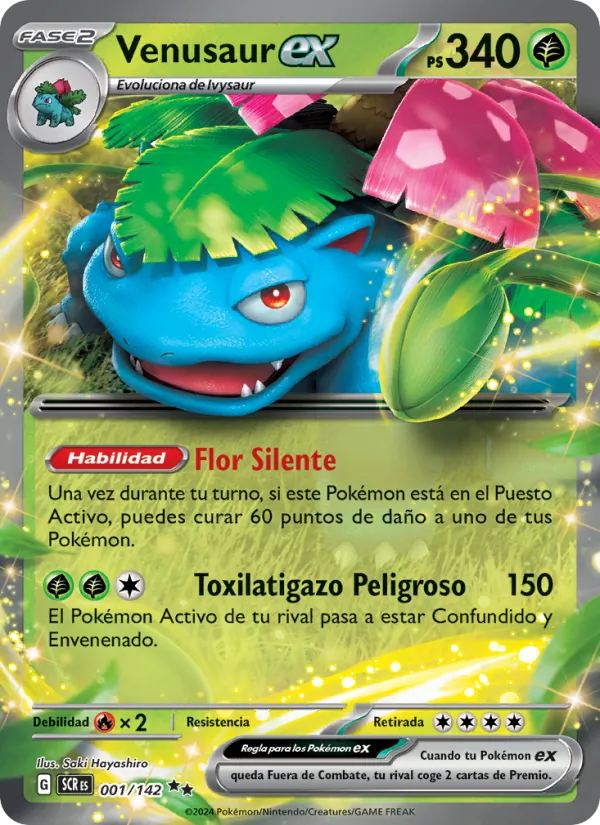 Venusaur ex Corona Astral 001/142