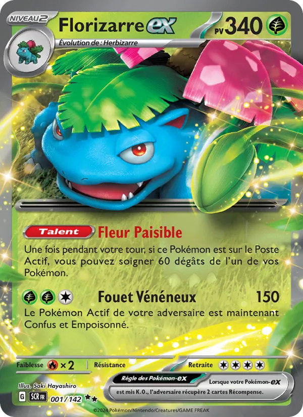 Florizarre-ex Couronne Stellaire 001/142