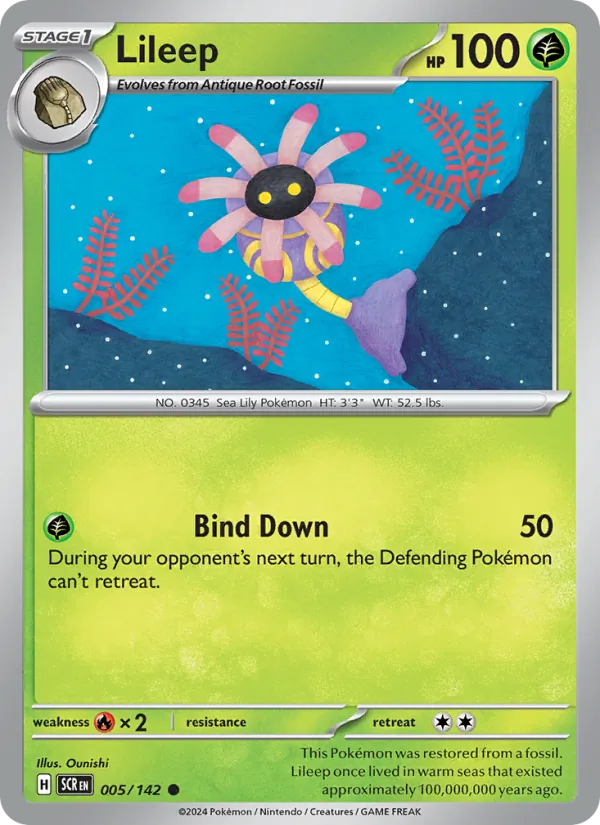 Lileep Stellar Crown 005/142