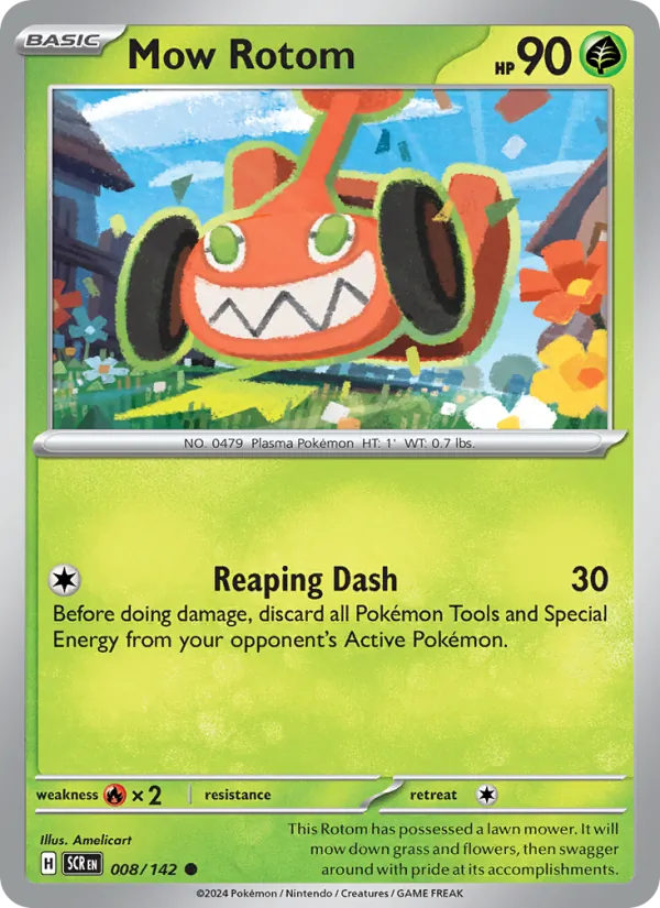 Mow Rotom Stellar Crown 008/142
