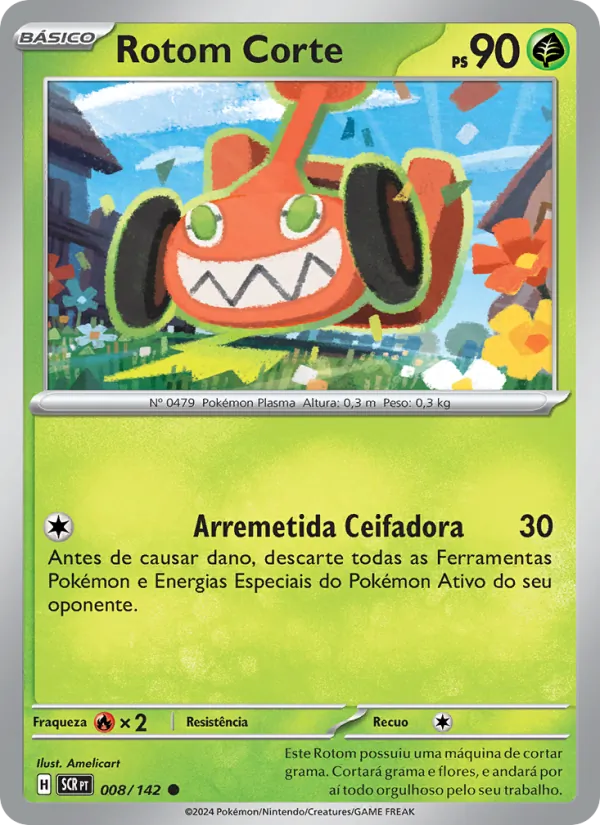 Rotom Corte Coroa Estelar 008/142