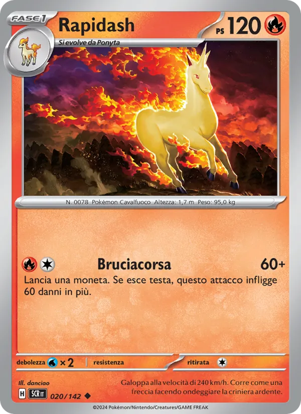 Rapidash Corona Astrale 020/142