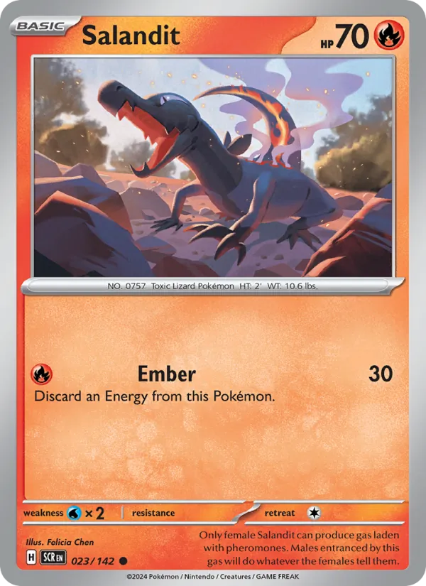 Salandit Stellar Crown 023/142