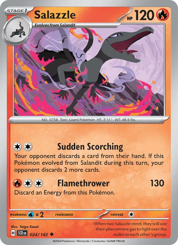 Salazzle Stellar Crown 024/142