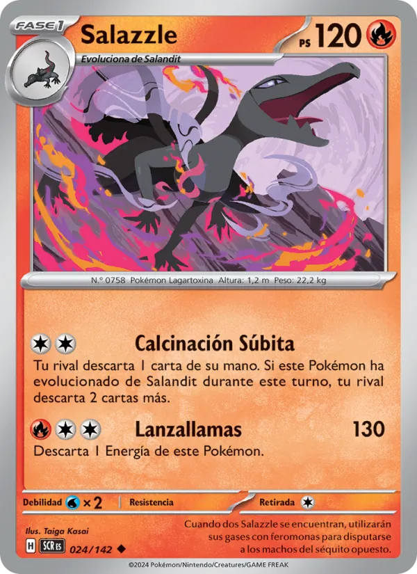 Salazzle Corona Astral 024/142