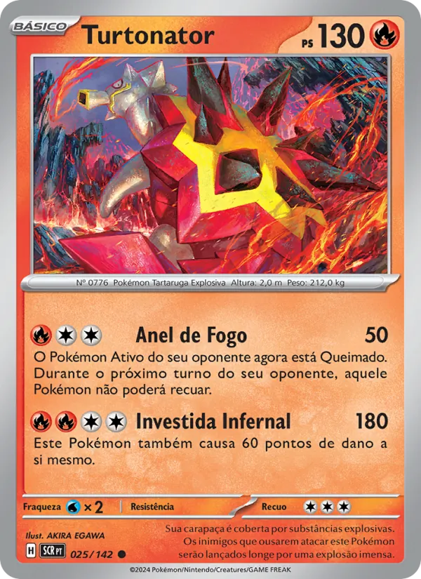 Turtonator Coroa Estelar 025/142