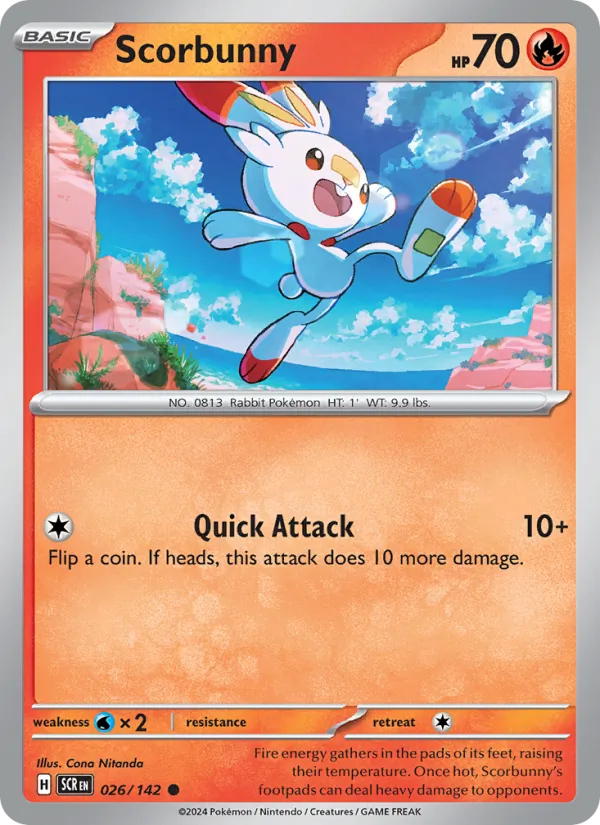 Scorbunny Stellar Crown 026/142
